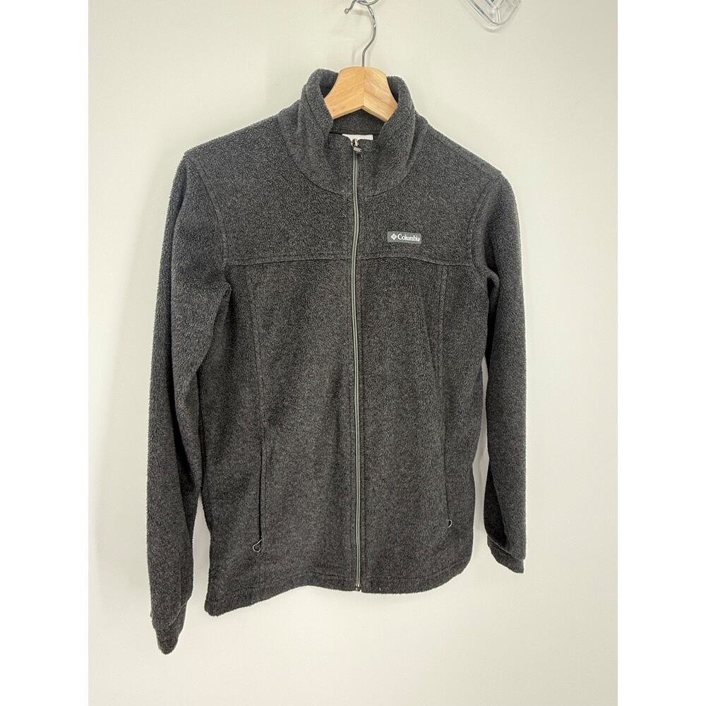 Lot of 2 Columbia Boys Sz LARGE LRG 14/16 Full Zip Fleece Jackets Warm 2921/2922 - Picture 11 of 16
